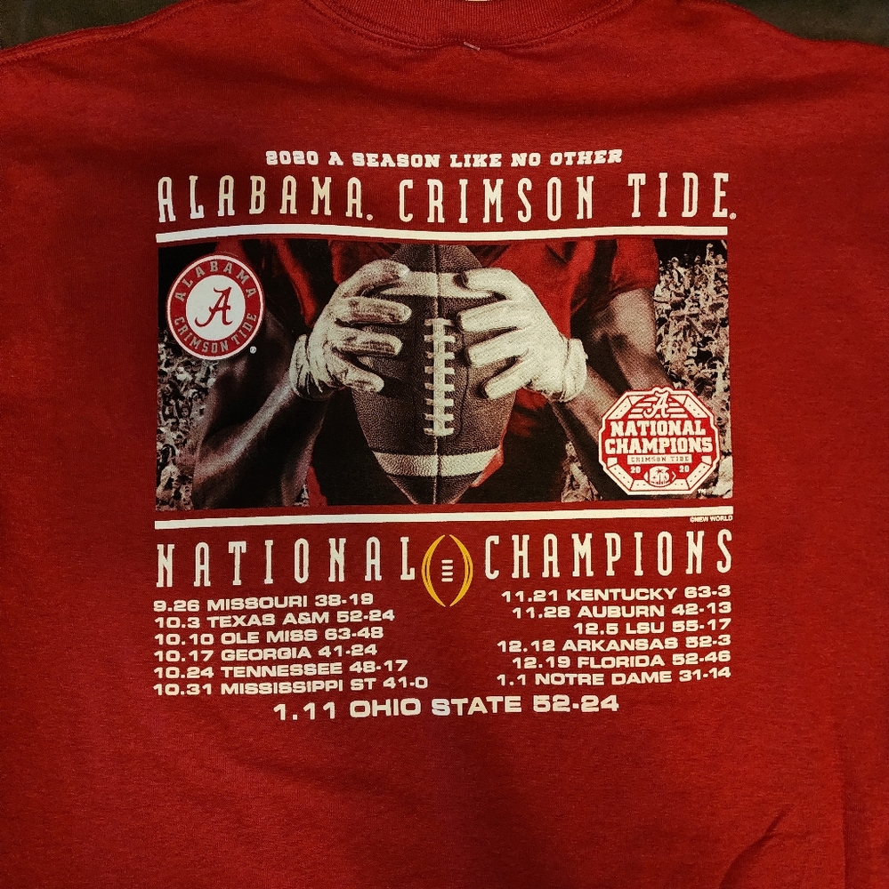 Alabama Football T-shirts